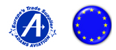 Logos of Aerospace Trade Supply and European Union.